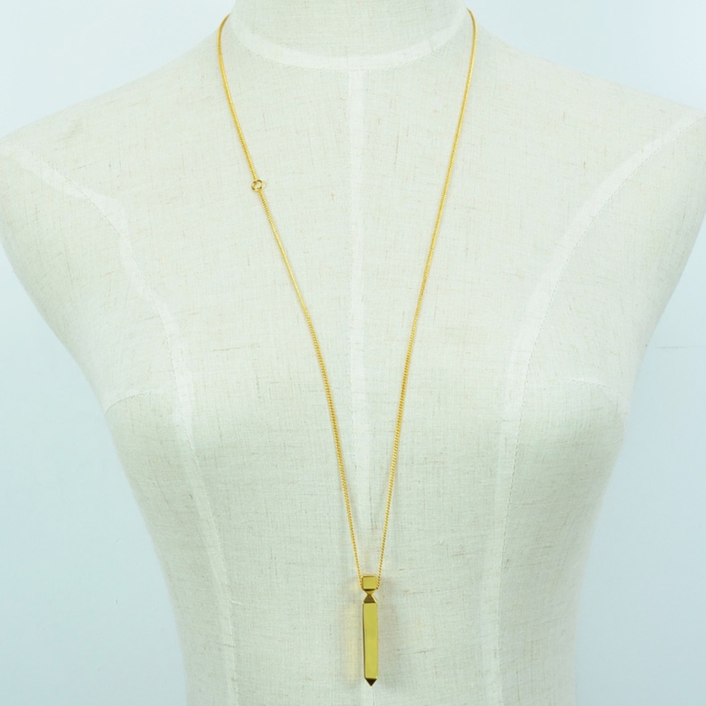 NEW India Hicks 18K Gold PLAYER necklace - Picture 8 of 8
